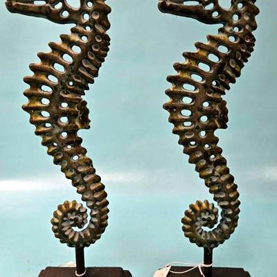 "CBK" Seahorse Sculptures