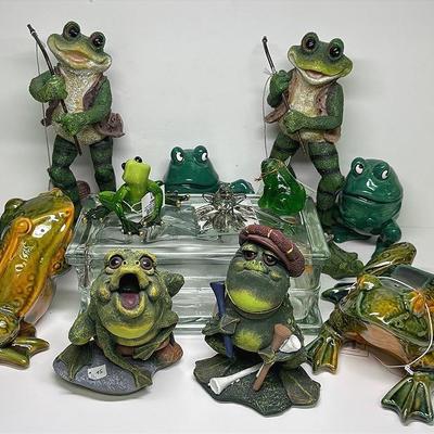 Frog Decor Assortment 