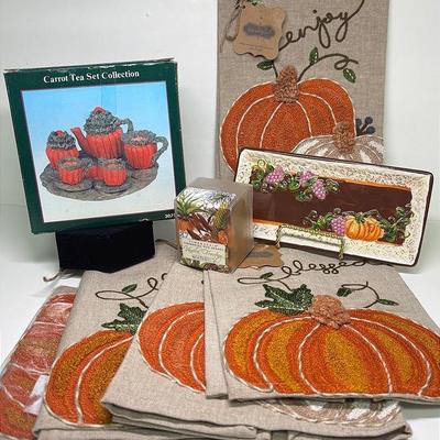 "Mud Pie" Pumpkin Decor and More