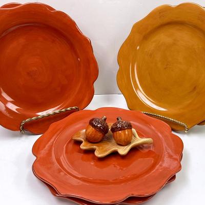 “Cinnabar” Autumn Plates and More