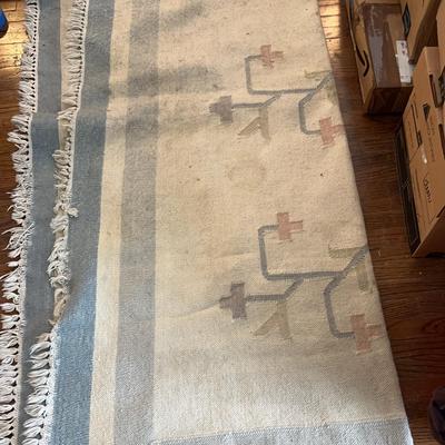 Southwestern Pastels Woven Area Rug 6x8 Ft