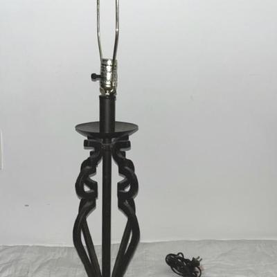 Wrought Iron Lamp, Large