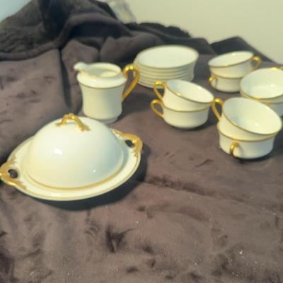 Limoges Haviland Crème And Gold 