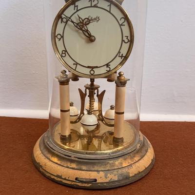 Vintage Schatz 400 Anniversary Mantel Clock, Made In Germany