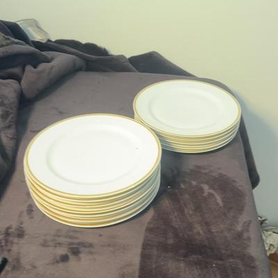 Limoges Haviland Plates Some Chips -8.75 Inches
