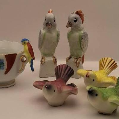 Vintage Porcelain Birds