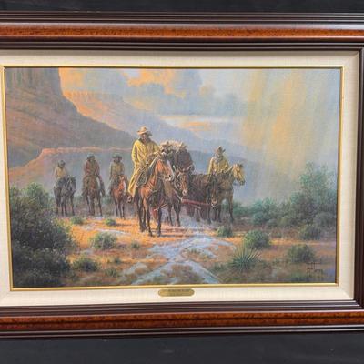 Jack Terry Limited Edition Print “Pay’s The Same Rain Or Shine” 49/750 Signed