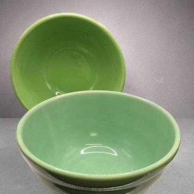 Vintage Bauer Beehive Bowls Set Of (2)