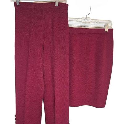 St. John Knit Pants And Skirt Size 2