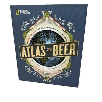 National Geographic Atlas Of Beer Hardcover 