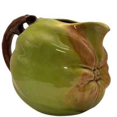 Rare Haldon Group Green Apple Ceramic Pitcher