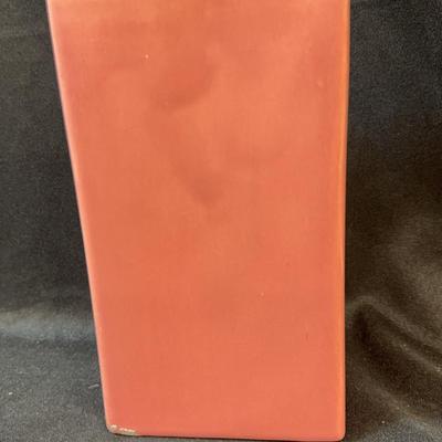 Vintage 1950's Mid Century Modern Bauer Art Pottery Pink Art Deco