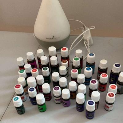 Lots Of Essential Oils And Diffuser