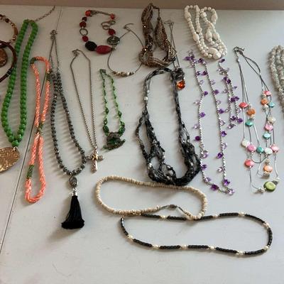 Costume Necklace Lot