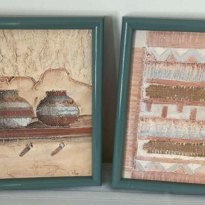 Two Pieces of Southwest Wall Art