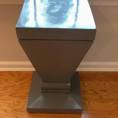 Gray Plant Stand