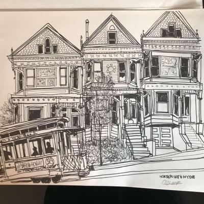 Four San Francisco Prints - Signed!