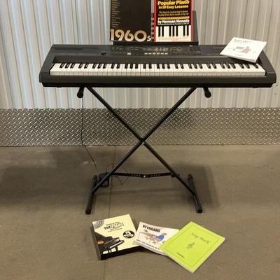 Casio WK-110 Keyboard With Stand And Books