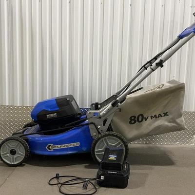 Kobalt 80V Brushless 21in Cordless Self-Propelled Lawn Mower