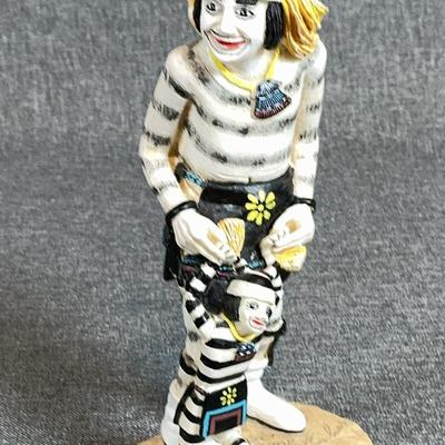 Leone Kuhne Signed Clown Medicine Man