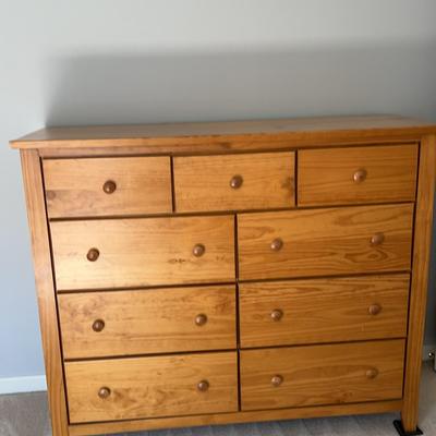 Large Dresser With Mirror 
