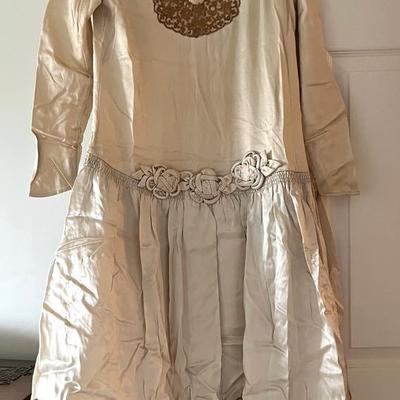 Edwardian Era Silk and Lace Dress