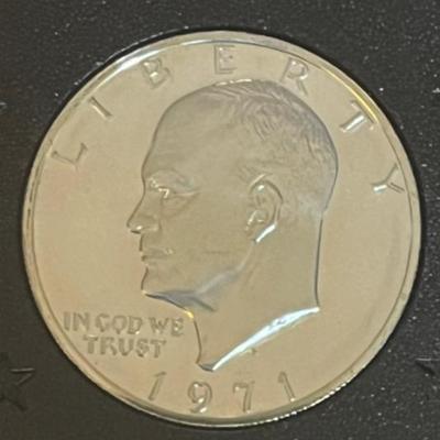 U.S. Mint 1971 Eisenhower Proof Dollar 
