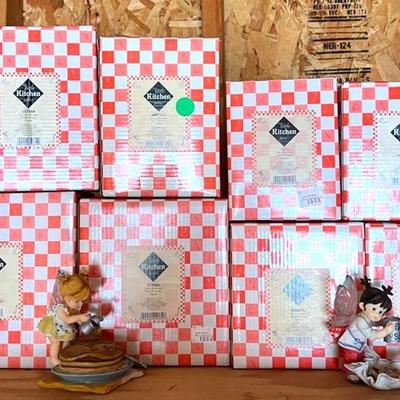 Enesco Little Kitchen Fairies (10), Boxed And Loose