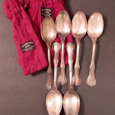 Antique Sterling Reed and Barton Serving Spoons