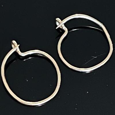 14K Yellow Gold Ear Wires