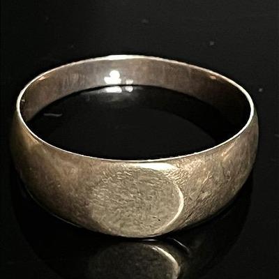 14K Yellow Gold Band, Antique