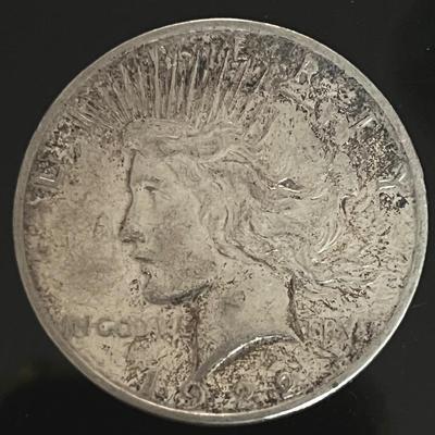 1922-D Peace Silver Dollar 90% Silver 