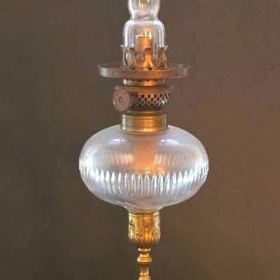 Bougeoir Brass Oil Lamp