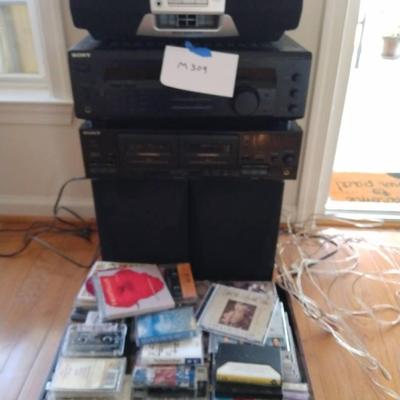 Sony Home Audio Equipment And Yamaha Speakers