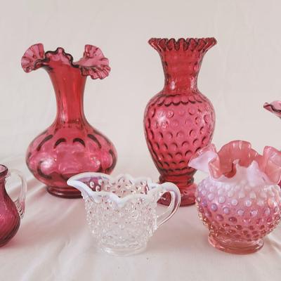 Fenton And Cranberry Glass