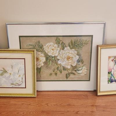 Botanical Pastel And Watercolors