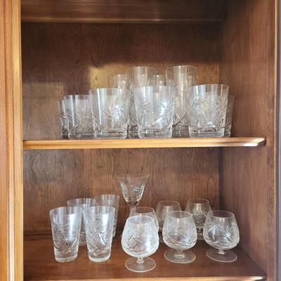 Cut Glass Barware