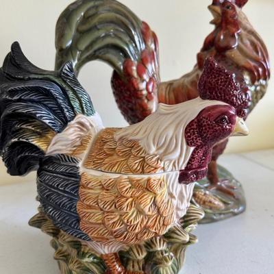 Jay Import Co Rooster Canister And More