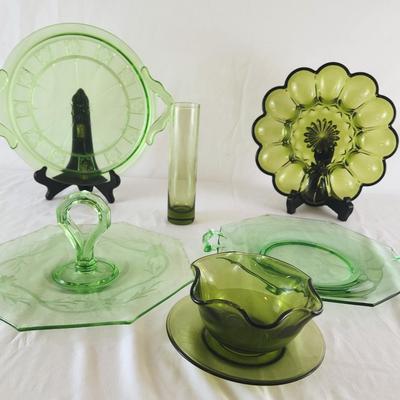 Green Glassware 