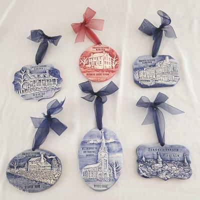Fredericksburg Landmark Ornaments 