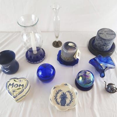 Blue Glass Decor And More