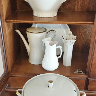 Zeh Scherzer Gold Trim Serving Pieces And More