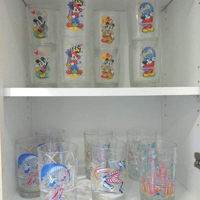Collectable Disney Glass Set