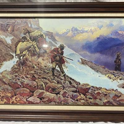 “Whose Meat?” Art Print By Charles M. Russell