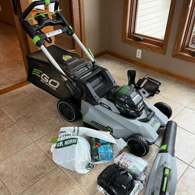 EGO Power+ Self-Propelled Lawn Mower & EGO 56V Lithium-Ion Cordless Leaf Blower