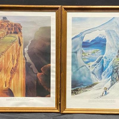 4 Golf Art Prints By Loyal H. Champion 