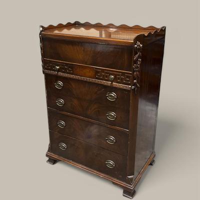 Antique Walnut Dresser 