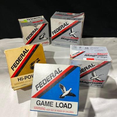 Federal Game Load, Steel Magnum, & Hi-Power Shotgun Shells