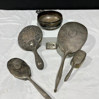 Sterling Silver ~ 513g ~ Antique Vanity Mirrors & More
