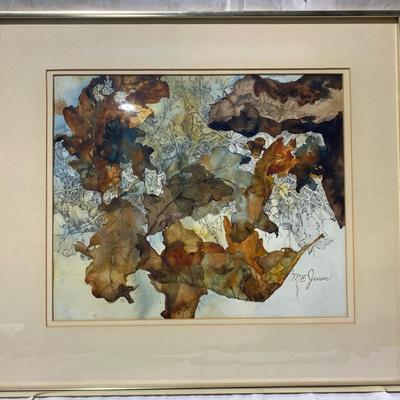 Watercolor Painting By Margaret E. Jensen